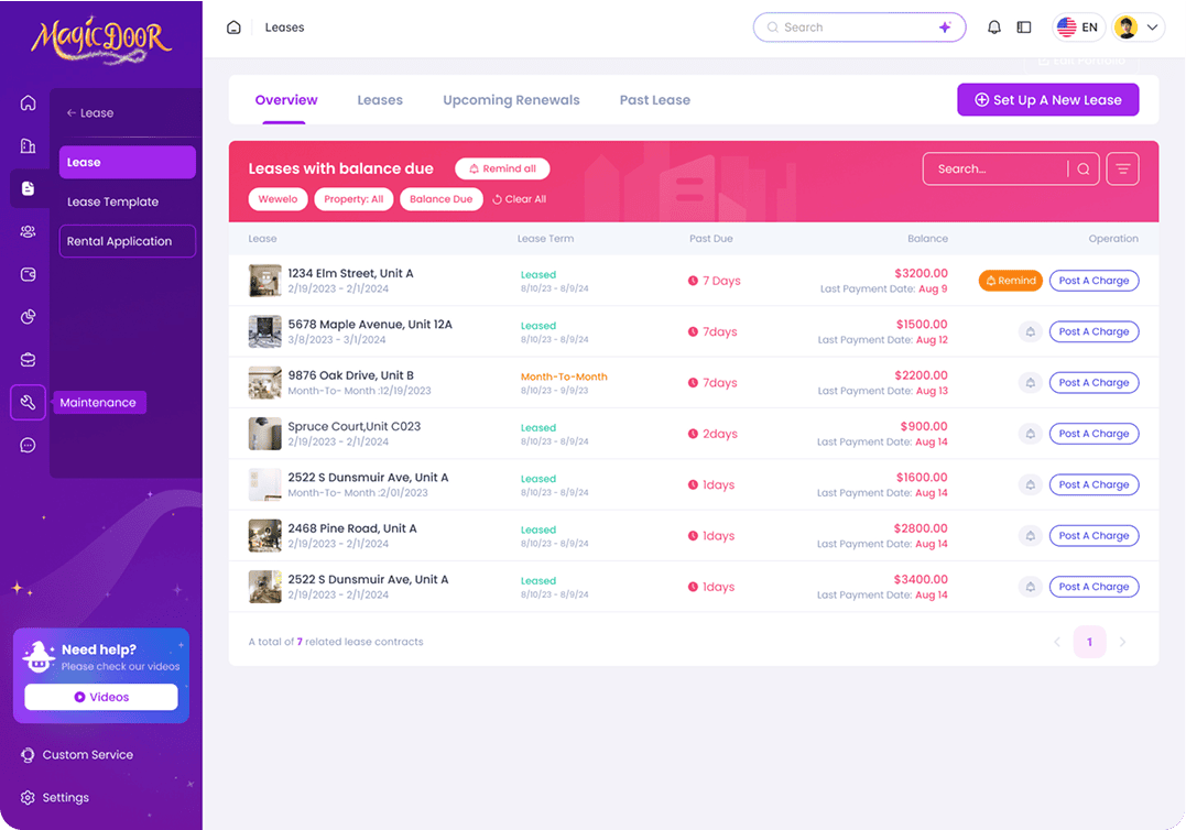 Rent reminders go out on time, every time